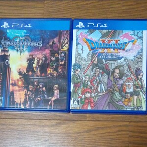 【PS4・2本セット】 ドラゴンクエストXI 過ぎ去りし時を求めて + キングダムハーツ3