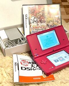 任天堂 ニンテンドーDSi 本体 ピンク+ソフト2本セット【美品・送料無料】
