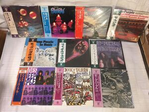 ディープパープル 帯付きLP10枚セット DEEP PURPLE