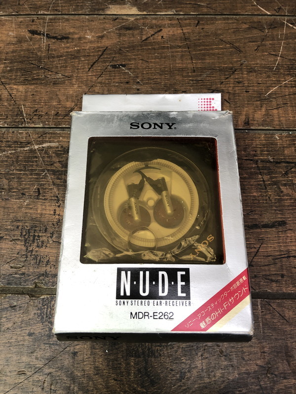 SONY MDR-E282 ソニー 当時物 TURBO イヤホン 通電確認済み 送料無料