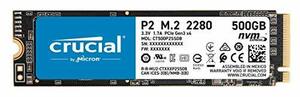 超激安　Crucial(クルーシャル) P2 500GB 3D NAND NVMe PCIe M.2 SSD 最大2400MB/秒