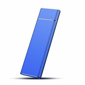 超激安　外付けハードディスク HDD USB3.1 Windows ポータブルハードディスク（Blue，2TB）