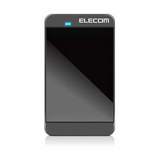 超激安　色ブラック サイズ240GB エレコム 外付けSSD 240GB ポータブル USB3.1(Gen1) 対応 耐衝撃 ブラ