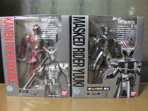  used S.H. figuarts Kamen Rider W heat metal Kamen Rider DenO .. set 