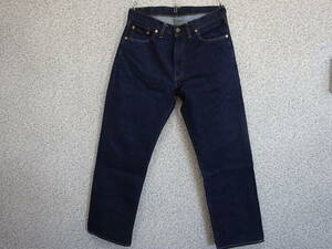 ◆バレンシア工場製 1WASH 1960年代モデル LEVI’S 551ZXX 551-0006 W34 米国製デニムパンツ 60s復刻 アメリカ製