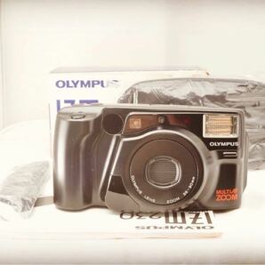 OLYMPUS IZM 230 メーカー整備済・化粧箱・純正ケース・純正ストラップ・取扱説明書 オリンパス ズームコンパクトカメラ