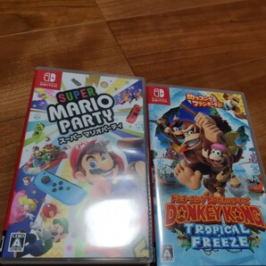 Switch スーパーマリオパーティ と ドンキーコング トロピカルフリーズ