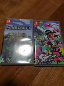Nintendo Switch スプラトゥーン2 と マインクラフトMinecraft