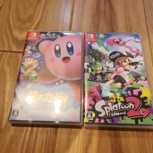 Switch 星のカービィスターアライズ と スプラトゥーン2