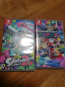 Nintendo Switch マリオカート8デラックス と スプラトゥーン2