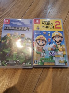 Switch スーパーマリオメーカー2 と Minecraftマインクラフト