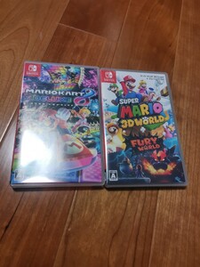Nintendo Switch マリオカート8デラックス と スーパーマリオ 3Dワールド + フューリーワールド