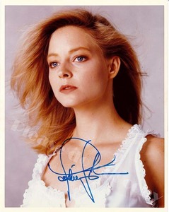 ジョディ・フォスター Jodie Foster サイン フォト