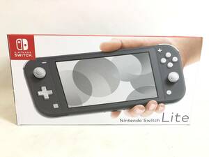 GH220117-02K/ Nintendo Switch Lite 本体 グレー ニンテンドースイッチライト 