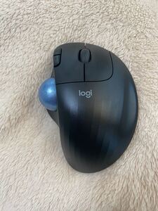 【美品】ロジクール ワイヤレスマウス トラックボール 無線 トラックボールマウス