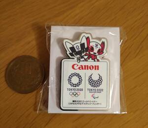 【非売品】東京オリンピック2020 キャノン Canon 未使用 TOKYO2020　ピンバッジ　-c