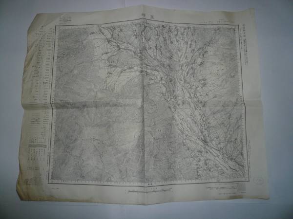 古地図 韮崎(山梨県)◆昭和34年◆5万分の1地形図◆国土地理院