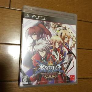 PS3 ブレイブルー BLAZBLUE CHRONOPHANTASMA EXTEND 新品 難有り