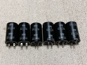 日本ケミコン ブロックコンデンサ 500V 100uF 6本組