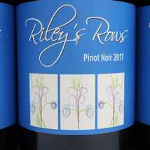 1円~ 【12本セット】Riley's Rows（ライリーズロウ）ピノノワール ソノマコースト 2017 13.5% 750ml X21J111193_画像2