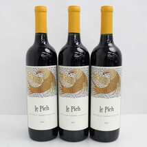 1円~ 【3本セット】Le Pich（ル ピッシュ）カベルネソーヴィニヨン ナパヴァレー 2014 15.3％ 750ml X21J110766_画像1