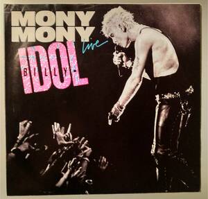 SHAKIN'ALL OVERカバー収録!BILLY IDOL/MONY MONY EP LIVE　GENERATION X PUNK ROCKABILLY ビリーアイドル　シングル　パンク　EP 