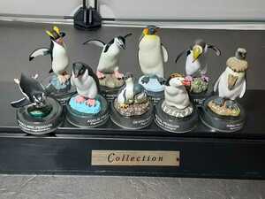 海洋堂×北陸製菓ペンギンズランチビスケット ペンギンズフィギュアコレクション2 シークレット含む9種類 ボトルキャップ 