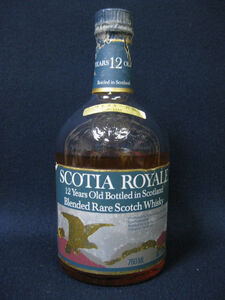 古酒《SCOTIA ROYALE/スコシア ロイヤル》12年　760ml/43°　特級