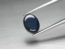 天然石 スター サファイア ルース 1.95ct チャンタブリー産　優しく綺麗な色味！_画像2