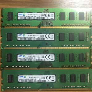 SAMSUNG DDR3 1600Mhzデスクトップ用メモリ8Gx4