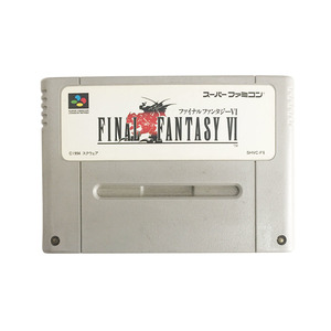 スクウェア ファイナル ファンタジーⅥ スーパーファミコン用ソフト スーファミ FF6 レトロゲーム 動作確認済み ロールプレイング RPG