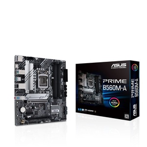 ASUS PRIME B560M-A 【m-ATX】 マザーボード Intel B560 LGA 1200 Core i9/i7/i5/i3/Pentium/Celeron 第10世代 11世代 対応！