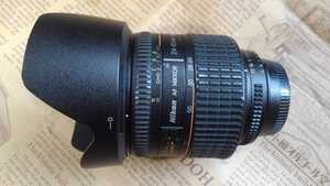 Nikon Ai AF 24-85mm f2.8-4D IF 標準ズーム　ニッコール　花形フード　プロテクター　前後キャップ　マクロ撮影　ニコン　NIKKOR 　　