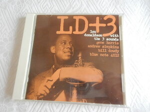 JAZZ ジャズ CD ブルーノート 4012 【LD+3 ルー・ドナルドソン・ウィズ・ザ・スリー・サウンズ】 音楽 非常に良好 中古 コレクション