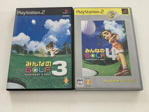 22-PS2-47 PlayStation 2 Fall's Golf3, 4 Лучшая версия 2 операция SET PS2 Preste 2