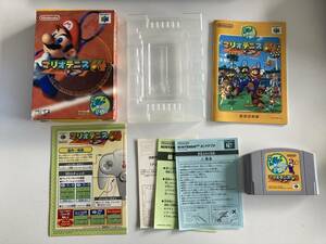 22-64-01　ニンテンドー64　マリオテニス　動作品　Nintendo64