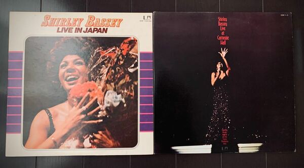 Shirley Bassey シャーリーバッシー　ライヴレコード4枚セット