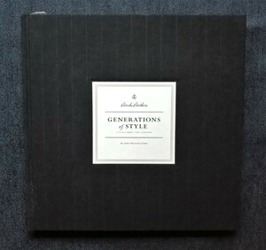 豪華 ブルックス・ブラザーズ 洋書 Brooks Brothers Generations of Style 紳士 メンズ・ファッション/ダンディ スタイル/男性 服飾