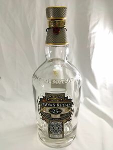 CHIVAS REGAL 25年 古酒 YEARS BLENDED SCOTCH WHISKY ウイスキー 700ml 40度 空瓶