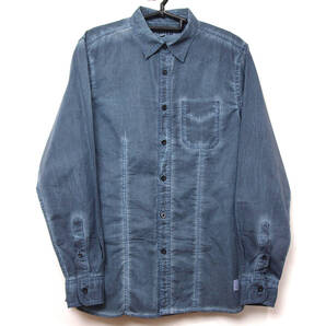 THAT`S iT コットン 長袖シャツ ネイビー ECH sht240