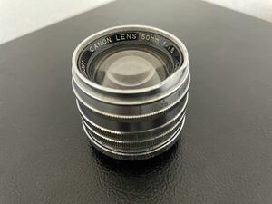 CANON LENS 50mm f1.8 キヤノン レンズ 銘玉 ライカ Lマウント 日本製