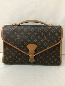 220121【LOUIS VUITTON】ルイヴィトン ブリーフケース ブラウン モノグラム M51121 ビバリー ハンドバッグ バッグ カバン