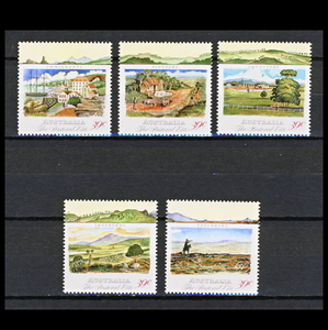 ■オーストラリア切手　1989年　植民地開拓　5種完