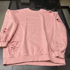 pnyuzpunyus sweatshirt sweat pink 3 size 