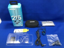 【中古品】 SHURE SE215SPE-A イヤホン カナル型 高遮音性 ※動作確認済み 【93-220118-TM-15-TAG】_画像1