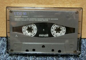 MAXELL　カセットテープ　UDI 90　中古品