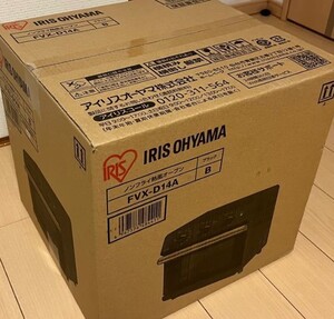 新品未使用☆アイリスオーヤマ ノンフライ熱風オーブン FVX-D14A-B リニューアル保証書付き 送料無料!!