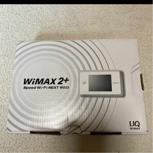 WiMAX 2+ Speed Wi-Fi NEXT WX03 White