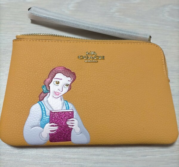 【DISNEY X COACH☆プリンセス】完売品！美女と野獣！ベル