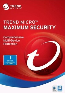 『即納 サポート』3年1台 英語版 ウイルスバスター クラウド ダウンロード最新版 トレンドマイクロ (TREND MICRO) セキュリティ